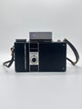Polaroid 360 Land Camera Electronic Flash w/ Hard Case & Strap For Parts Vintage - image 4