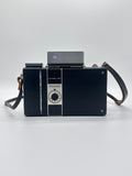 Polaroid 360 Land Camera Electronic Flash w/ Hard Case & Strap For Parts Vintage image 4