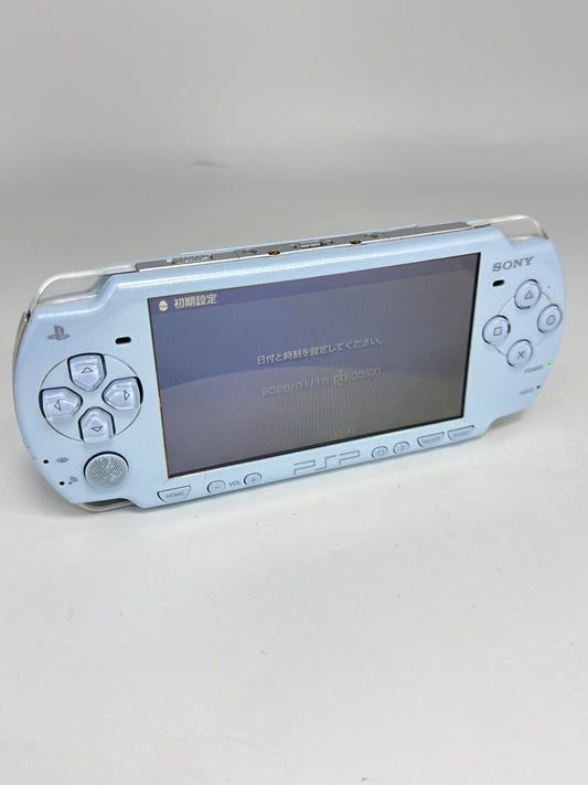 Sony PSP-2000 Blue Console #94 No Battery or Lid No Charger BAD RIGHT BUTTONS AS IS