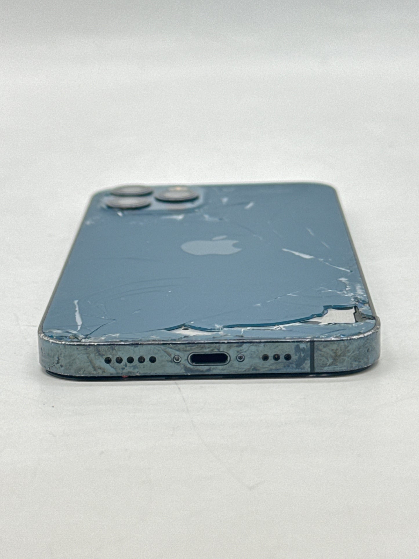 Unlocked Apple iPhone 12 Pro A2341 128GB Pacific Blue - Broken