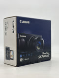 Canon PowerShot SX740 HS 20.30MP 40X Zoom Compact Digital Camera Black - Open Box image 2