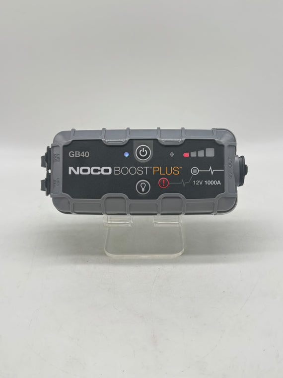 NOCO Boost Plus GB40 1000 Amp 12V Portable Battery Jump Starter No Jumper Cables