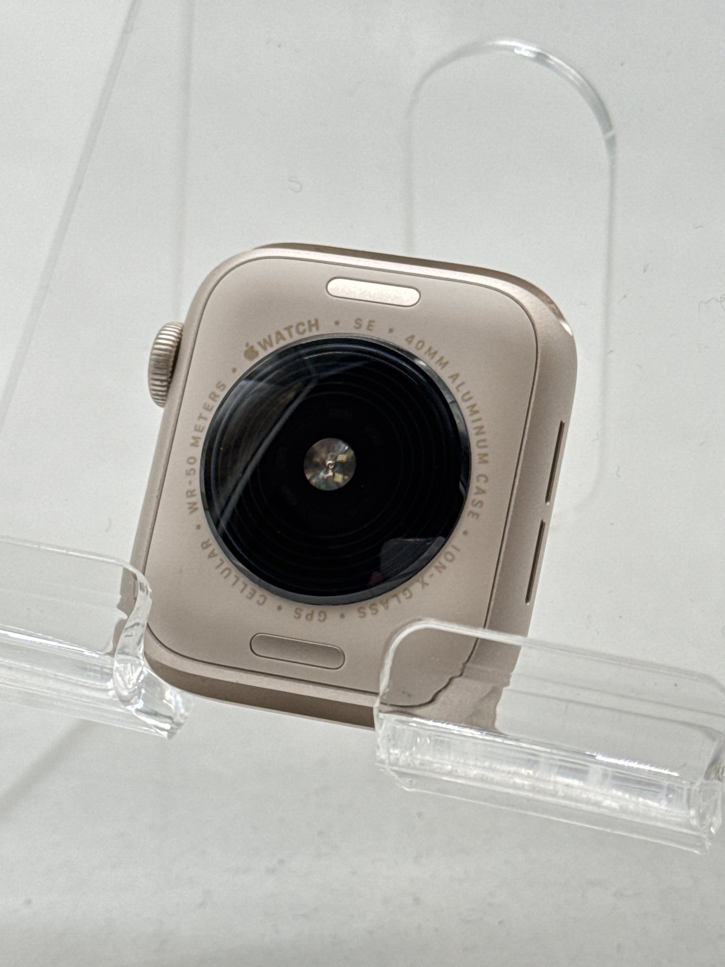 Unlocked Apple Watch SE 3 A3326 40mm GPS + Cellular Starlight Aluminum