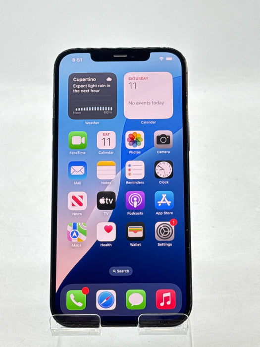 T-Mobile Apple iPhone 12 Pro Max 128GB A2342 Pacific Blue - Service Battery 78%