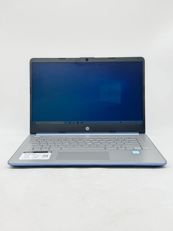 HP 14-DQ6102DX 14" Intel N150 4GB RAM 128GB SSD Blue For Parts