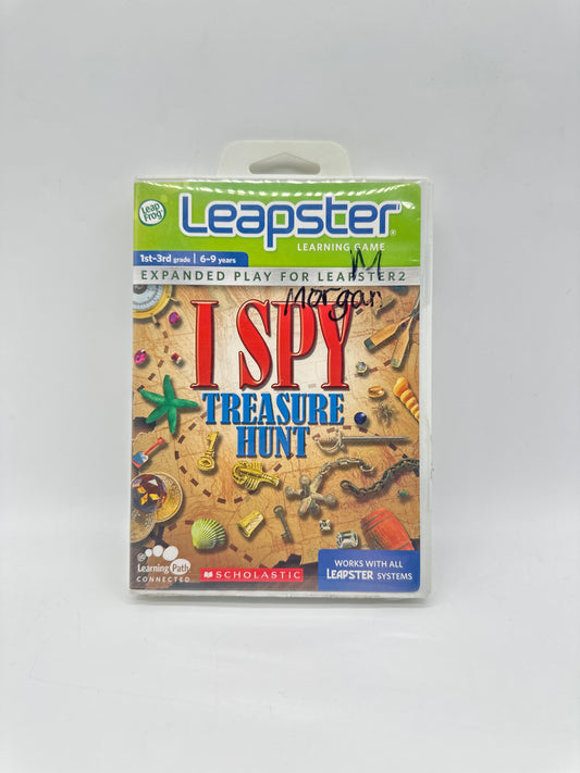 LeapFrog Leapster I Spy Treasure Hunt Learning Game 1st - 3rd Grade - Free Shipping!