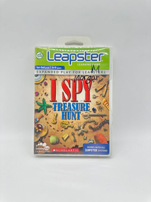 LeapFrog Leapster I Spy Treasure Hunt Learning Game 1st - 3rd Grade - Free Shipping!