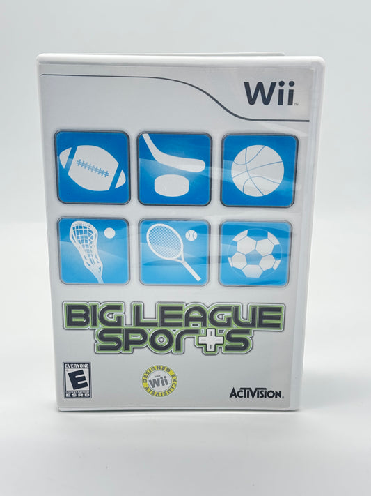 Big League Sports Nintendo Wii Game Free Shipping