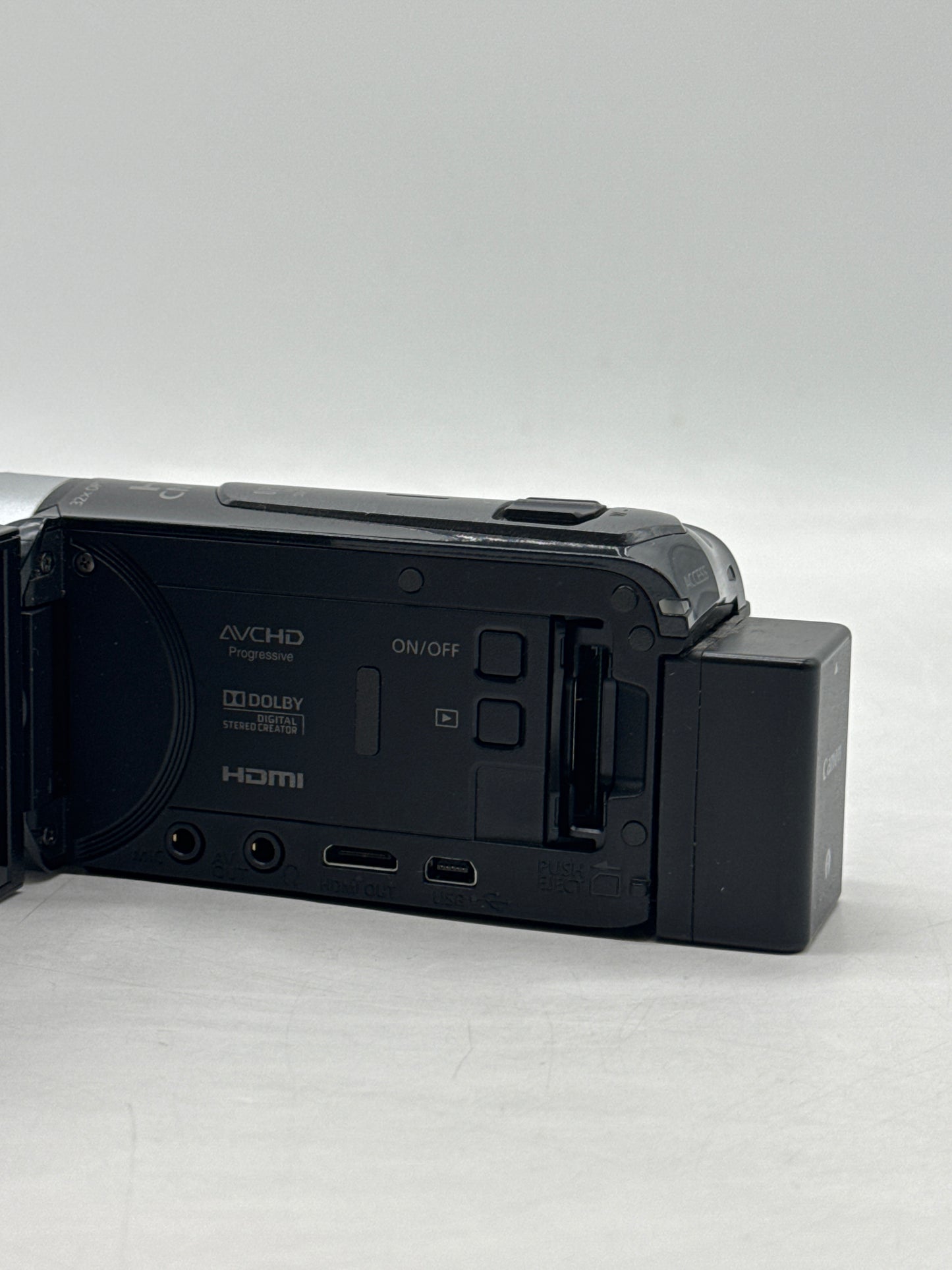 Canon VIXIA HF R42 HD Camcorder Black - Untested