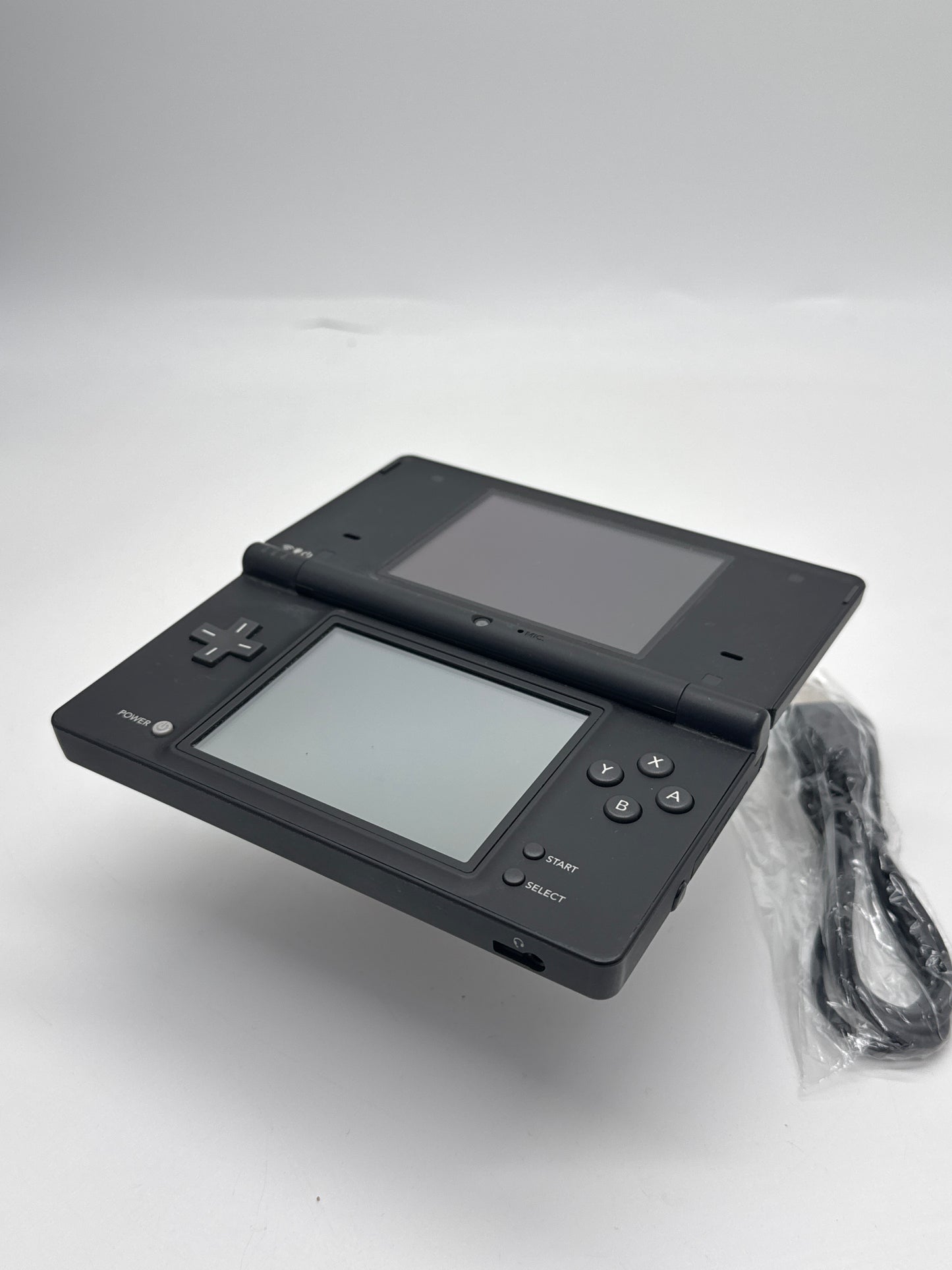 Nintendo DSi TWL-001(JPN) Black Console #422 w/Stylus & Charger Yellowed Displays AS IS