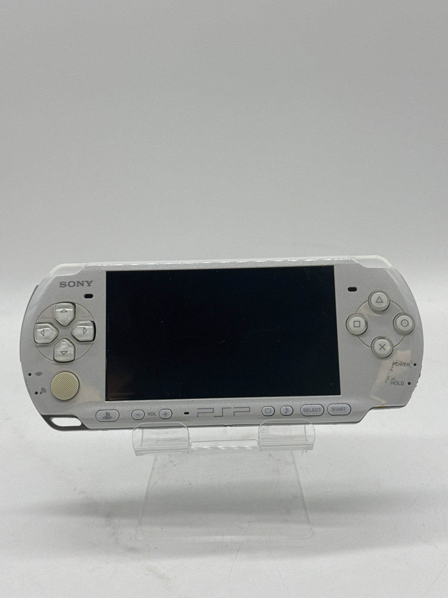 Sony PlayStation PSP-3000 Crystal White Console Only For Parts  !READ