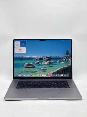 2021 Apple MacBook Pro 16.2" A2485 M1 Pro 10C-CPU 16C-GPU 16GB RAM 512GB SSD