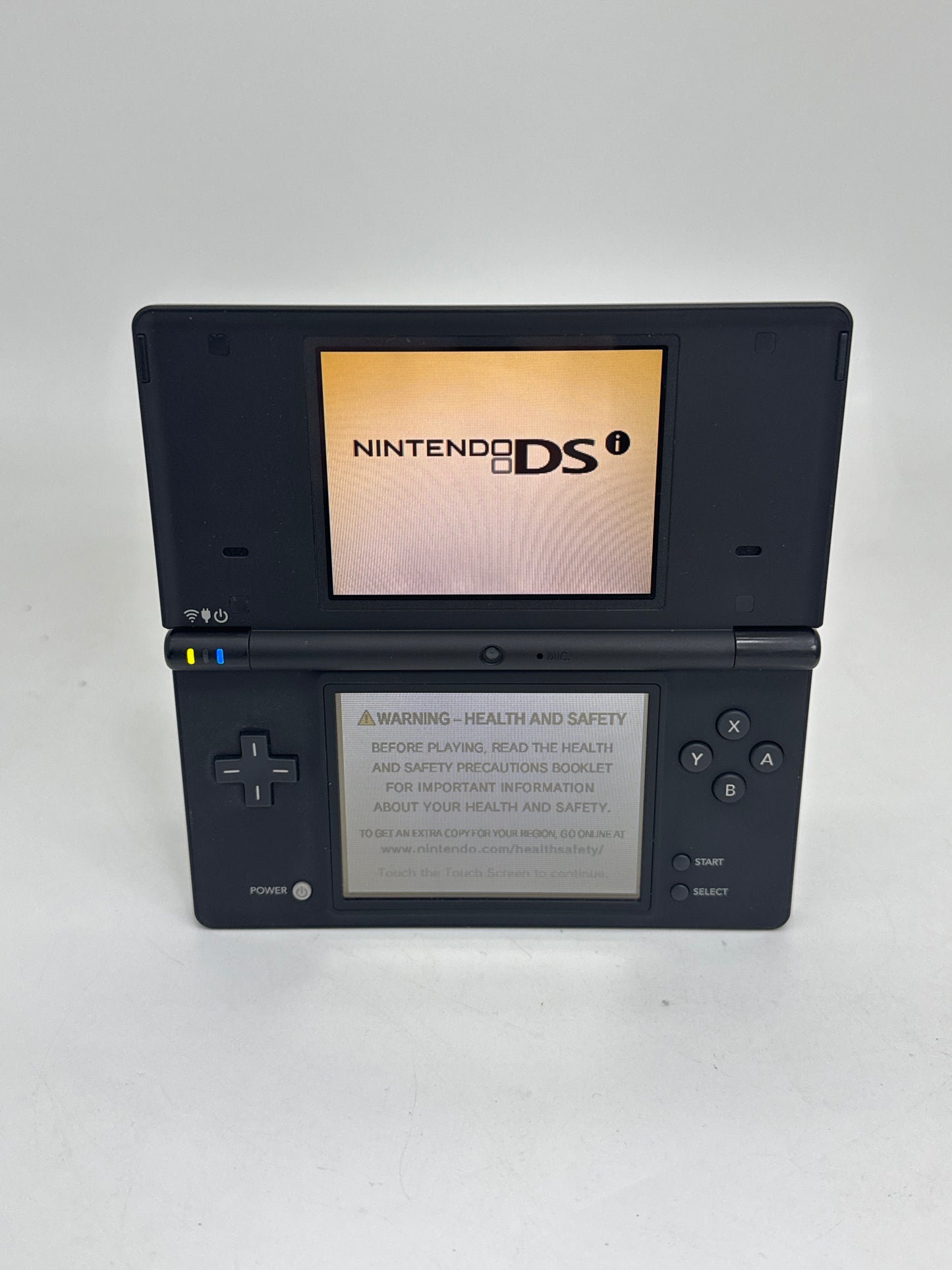 Nintendo DSi TWL-001(USA) Black Console Only #355 Yellowed Top Screen