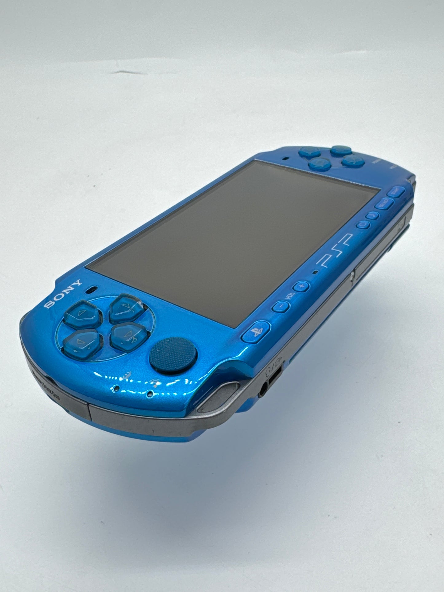 Sony PSP-3000 Blue Console #229 No Battery No Charger READ AS IS