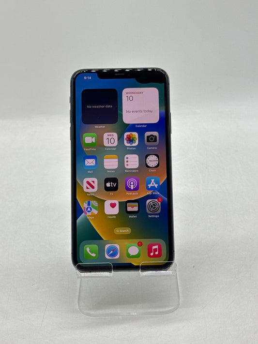 US Cricket Apple iPhone 11 Pro Max A2161 64GB Space Gray - Cracked Back Read!
