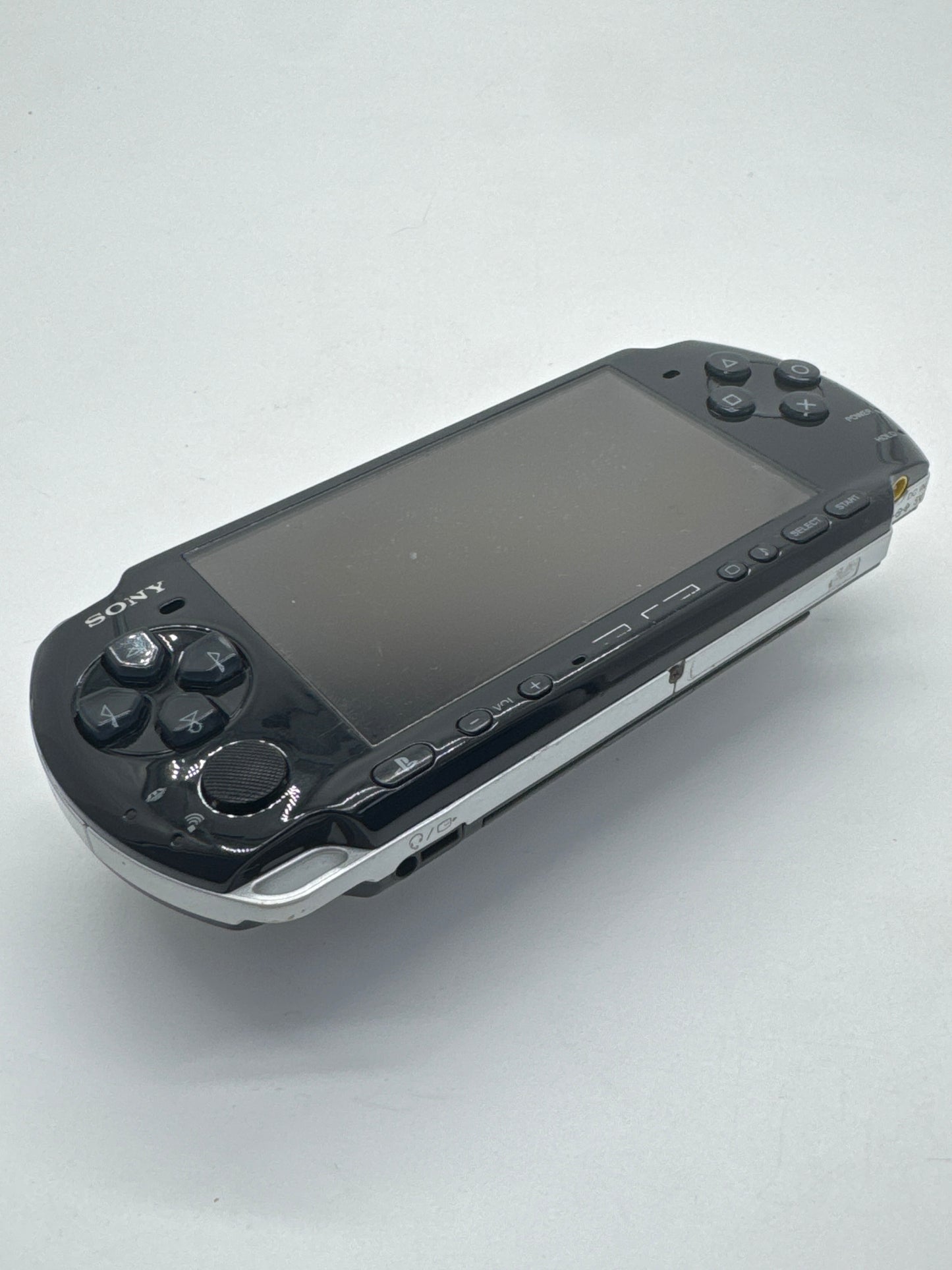 Sony PSP-3000 Piano Black Console Only #107 No Battery No Charger JUNK AS IS
