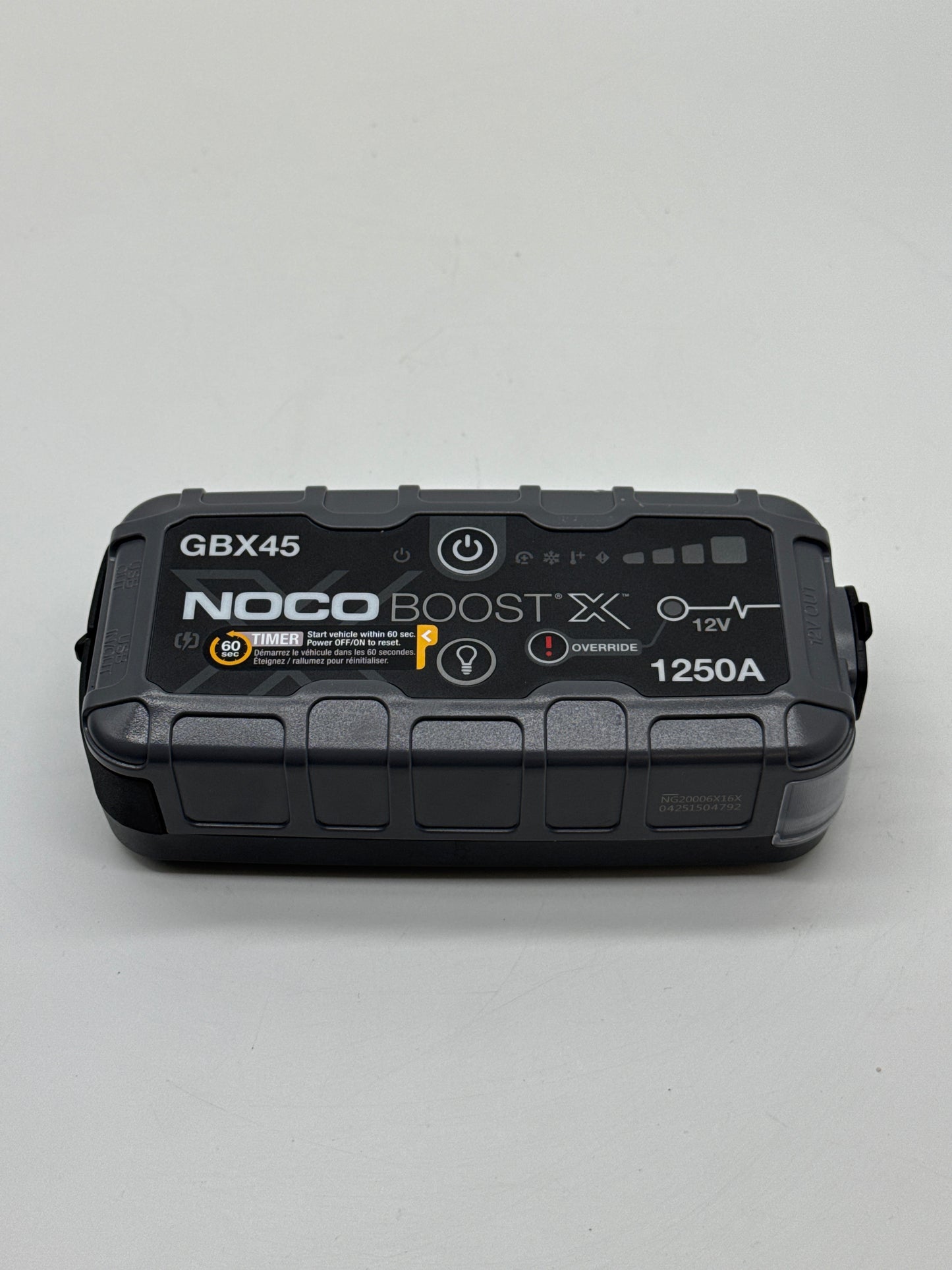 NOCO GBX45 BOOST X 12v 1250 Amp Lithium Automotive Jump Starter - Used