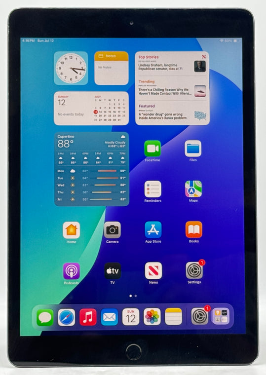 Apple iPad 7th Gen A2197 128GB WiFi Only Grey