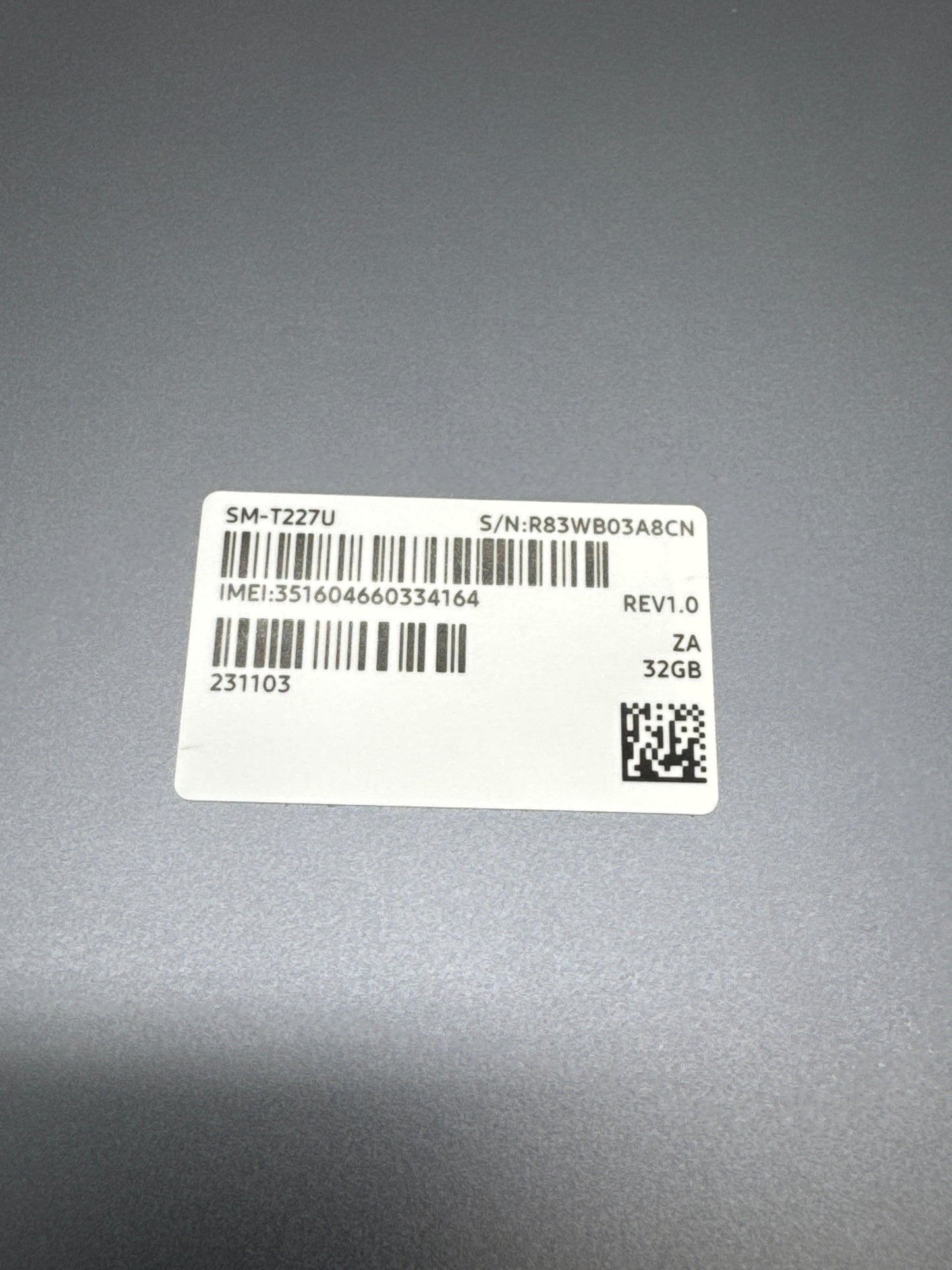 Verizon Samsung Galaxy Tab A7 Lite 8.7" SM-T227U 32GB Wi-Fi + 4G Gray - Broken