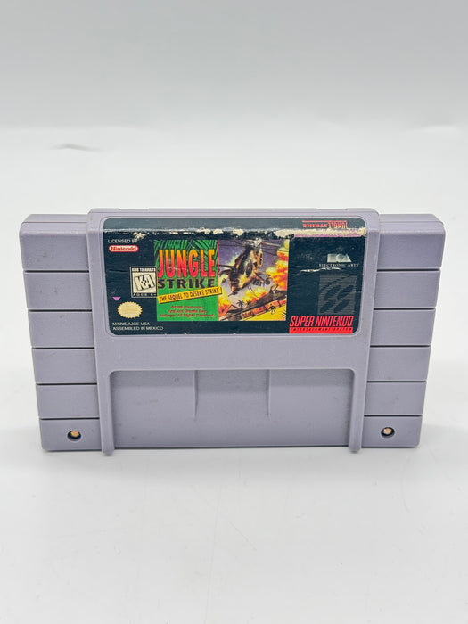 Jungle Strike Super Nintendo SNES Game Cartridge Free Shipping