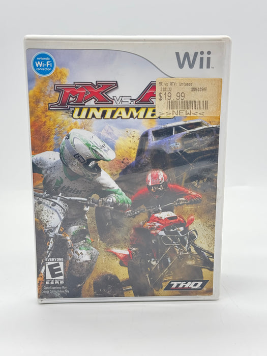 MX vs ATV Untamed Nintendo Wii Game Free Shipping