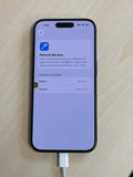 Unlocked Apple iPhone 15 Pro A2848 256GB Black Titanium - Cracked Read! image 5
