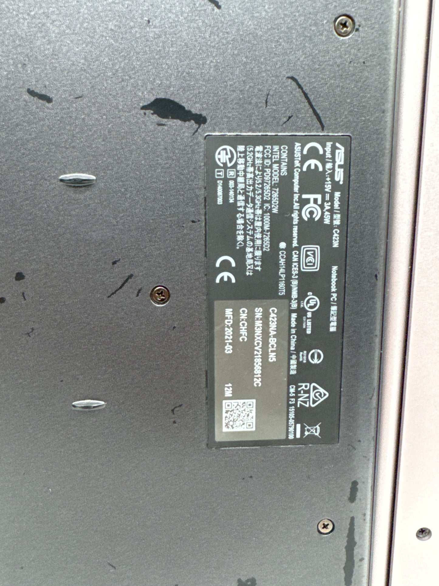 Lot of 3 ChromeBook - Untested