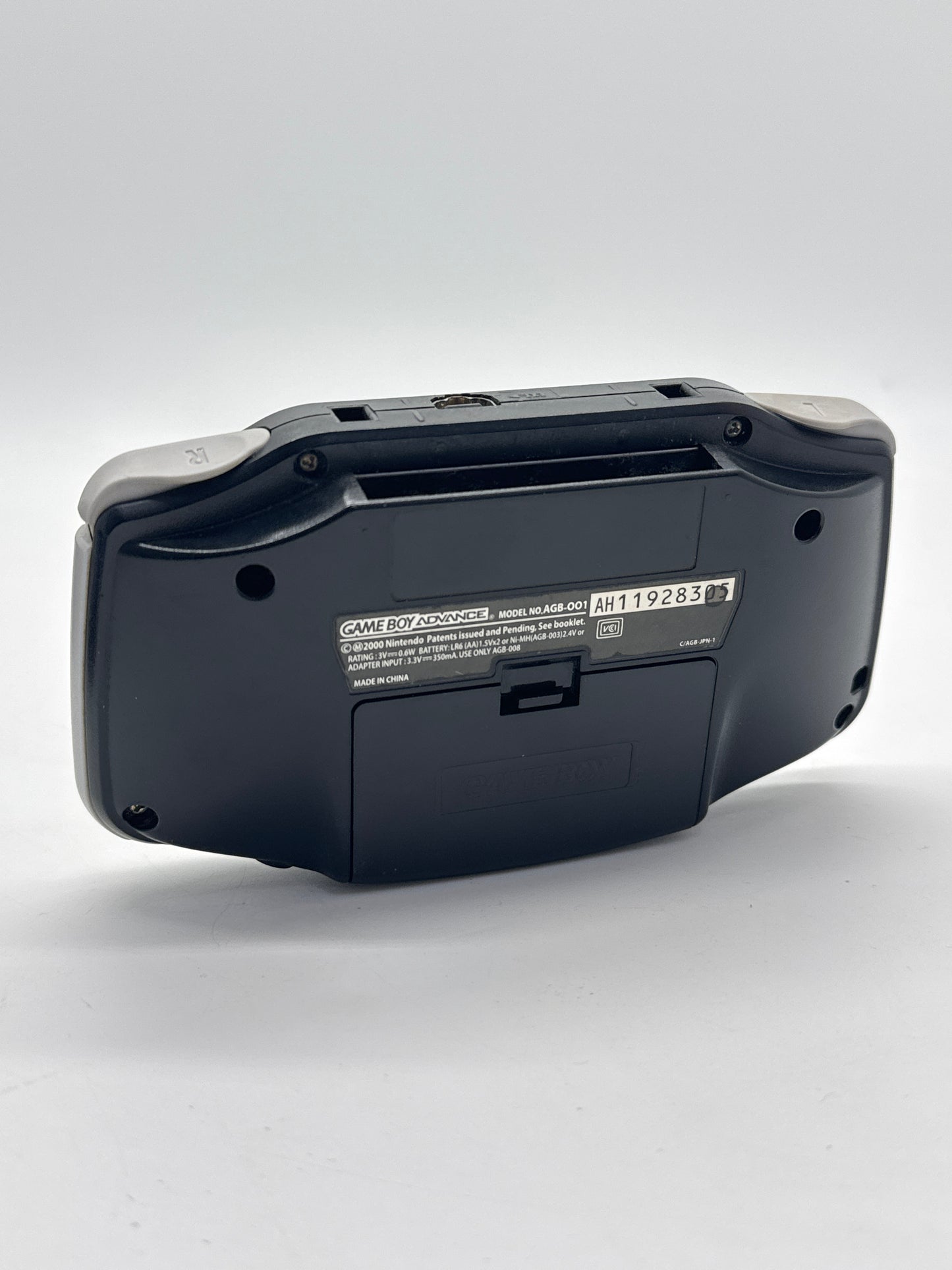 Nintendo Game Boy Advance AGB-001 Black Console #10 Aftermarket Lens or/and Shell