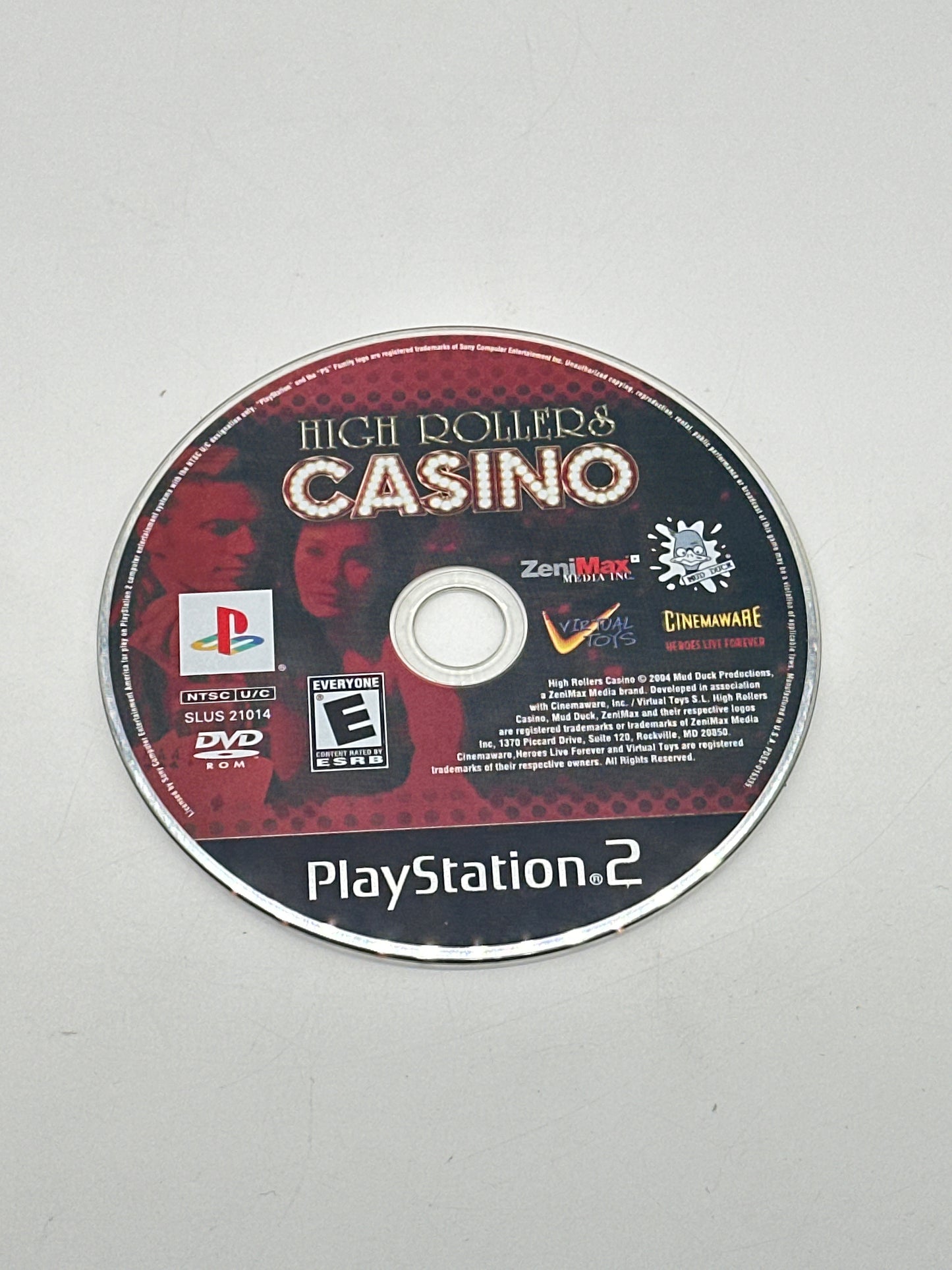 High Rollers Casino for PlayStation 2 - Free Shipping - Disc only