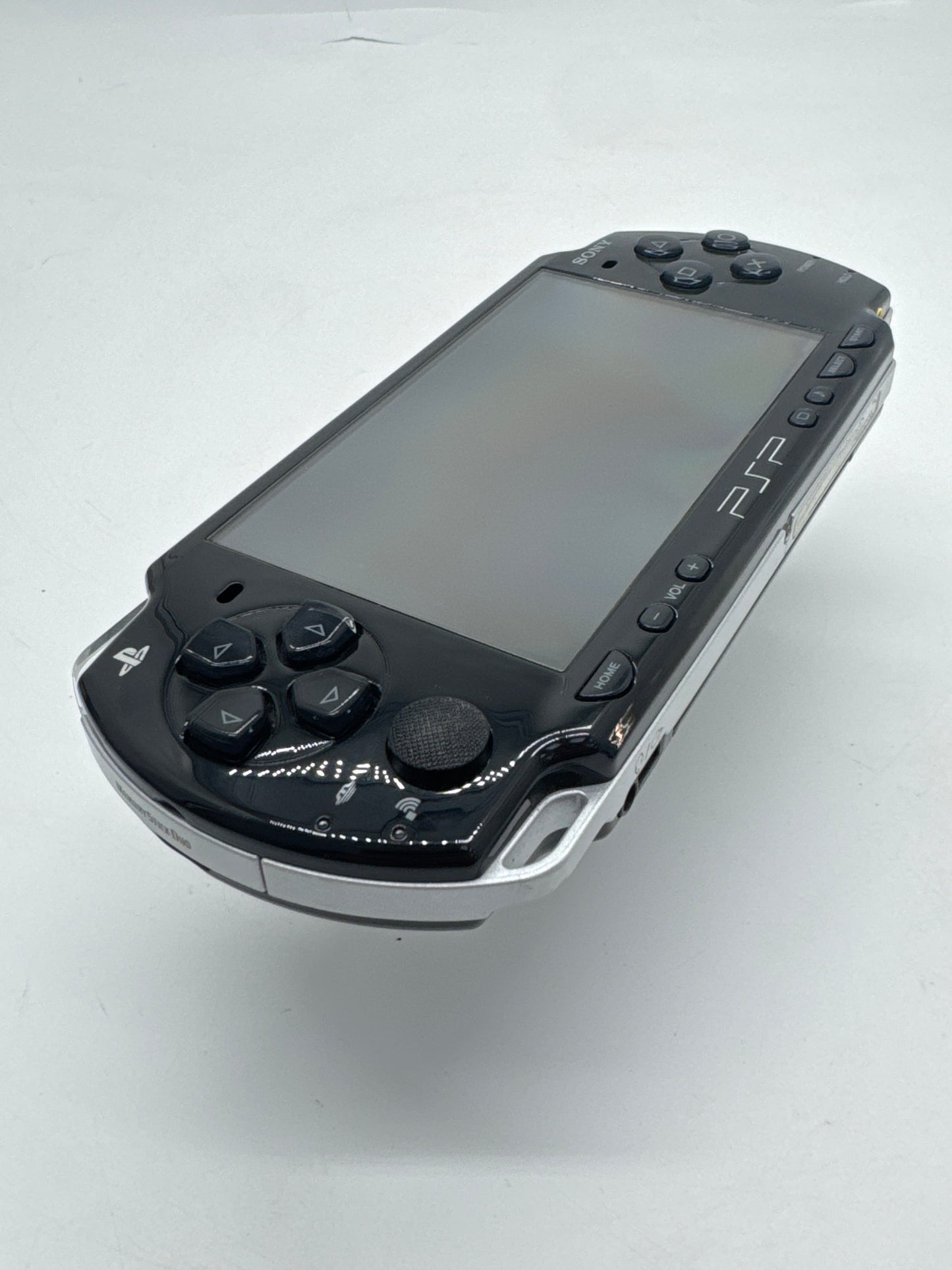 Sony PSP-2000 Piano Black Console #82 w/1200mAh Battery & No Charger