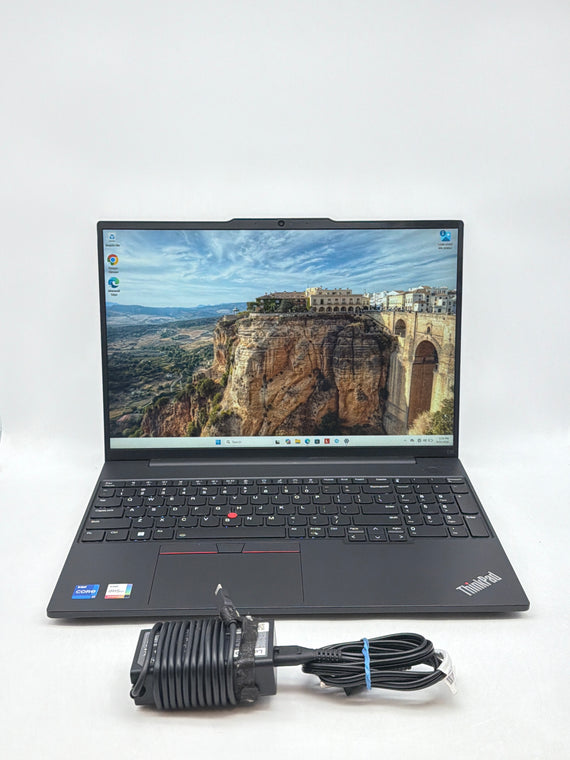Lenovo ThinkPad E16 Gen 1 Laptop 16" intel Core i7-1355U 24GB RAM 512GB SSD