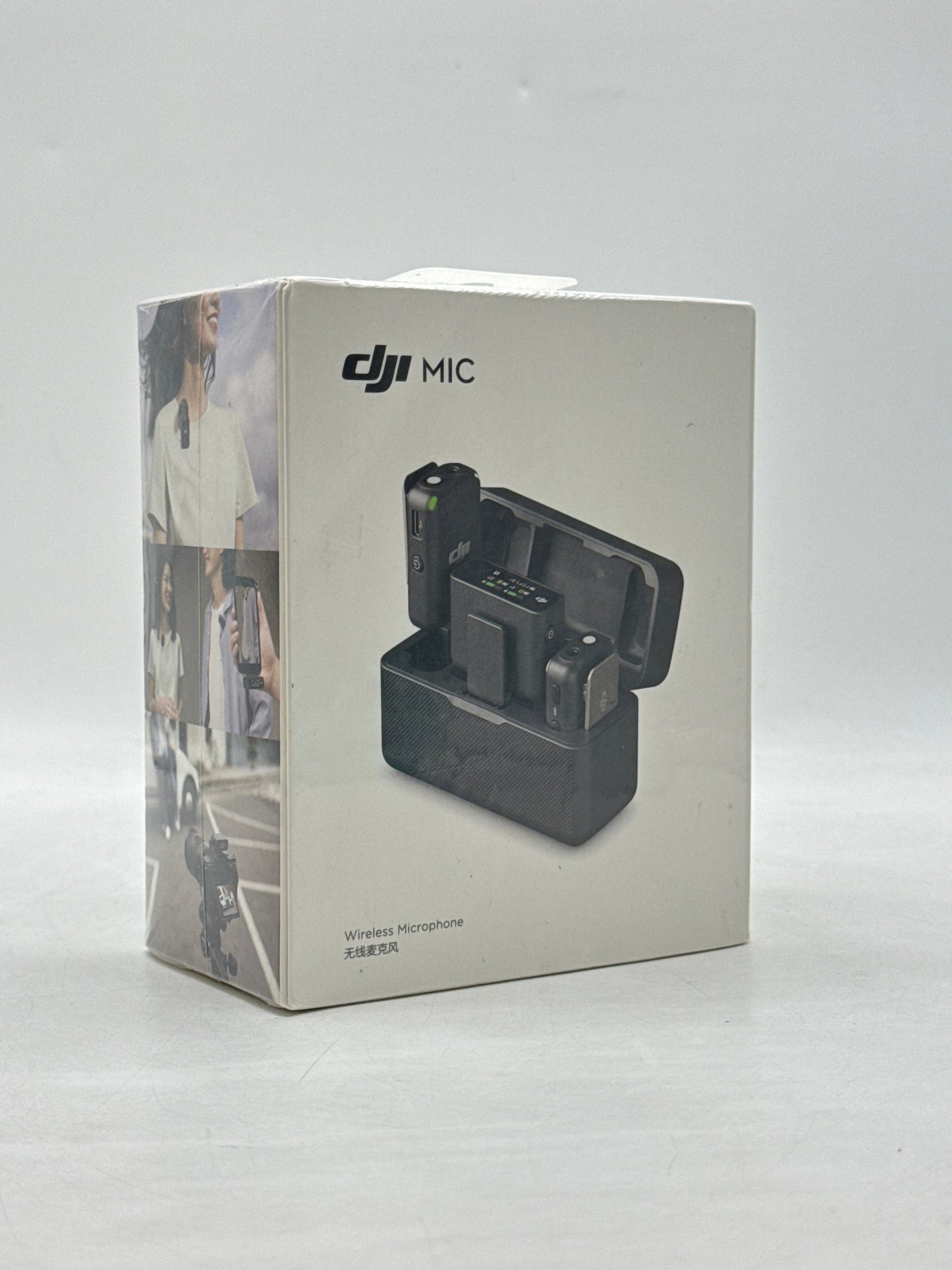 DJI Mic AST01 ASR01 Black Compact Dual Channel Wireless Microphone - New