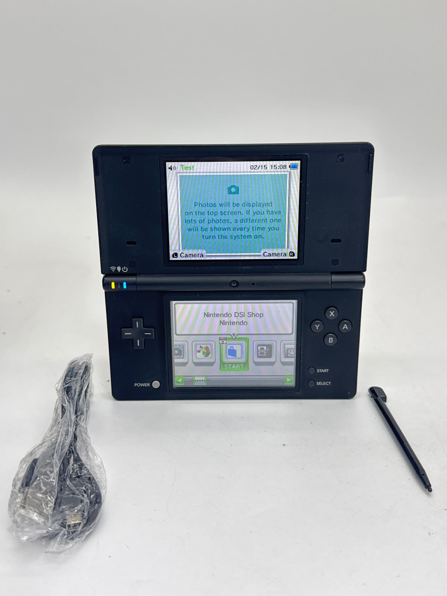 Nintendo DSi TWL-001(JPN) Black Console #347 w/ Stylus & Charger