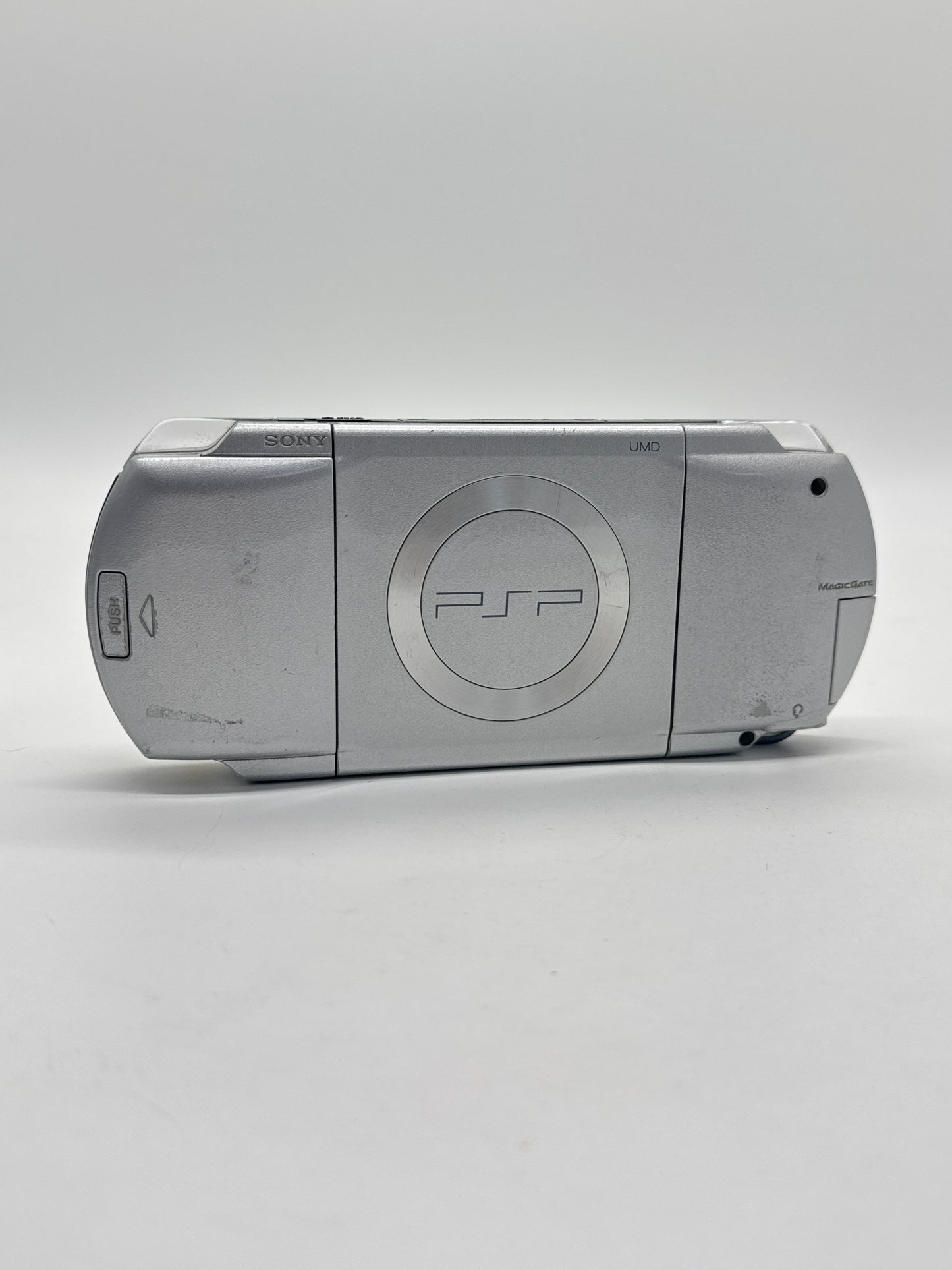 Sony PlayStation Portable PSP-1000 Mystic Silver Console w/ 2400mAh Battery #91