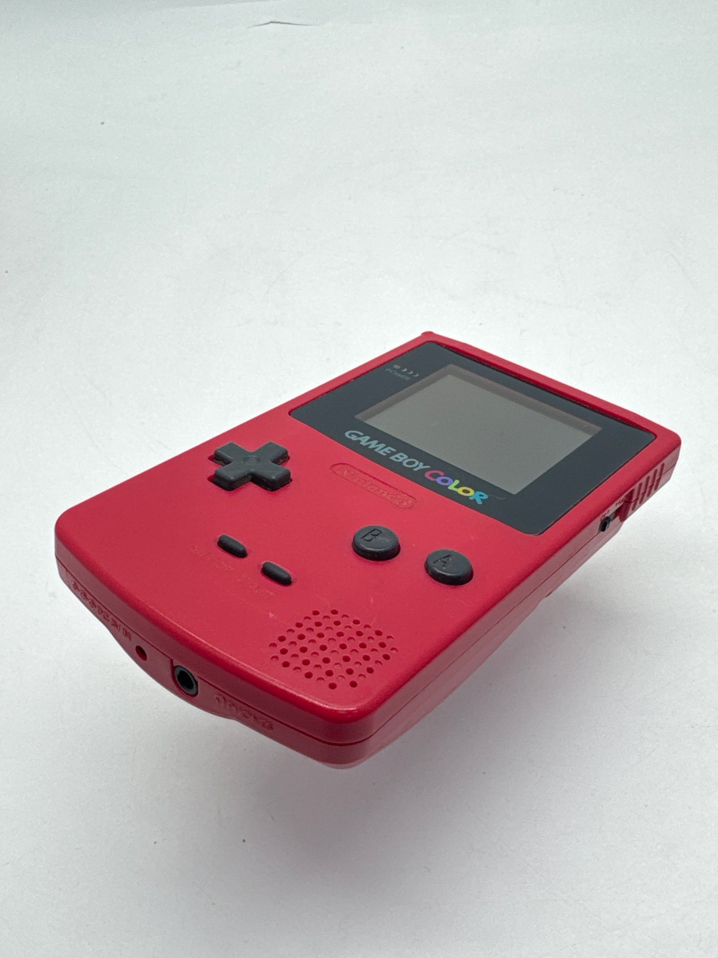 Nintendo Game Boy Color CGB-001 Red Console Only #330