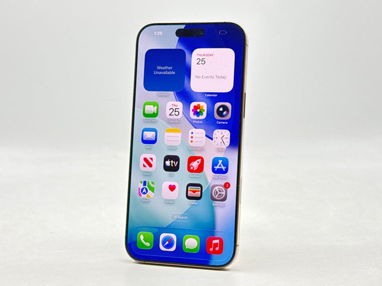 Unlocked Apple iPhone 16 Pro Max A3084 256GB Desert Titanium - Cracked Back