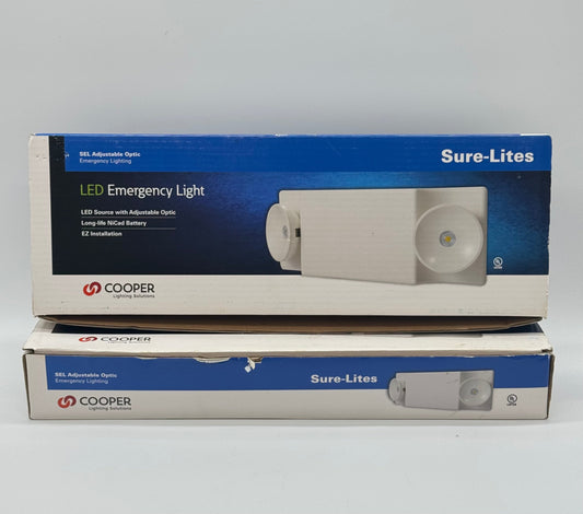 COOPER Lighting/Sure-Lites LED Emergency Light - White - New Open Box