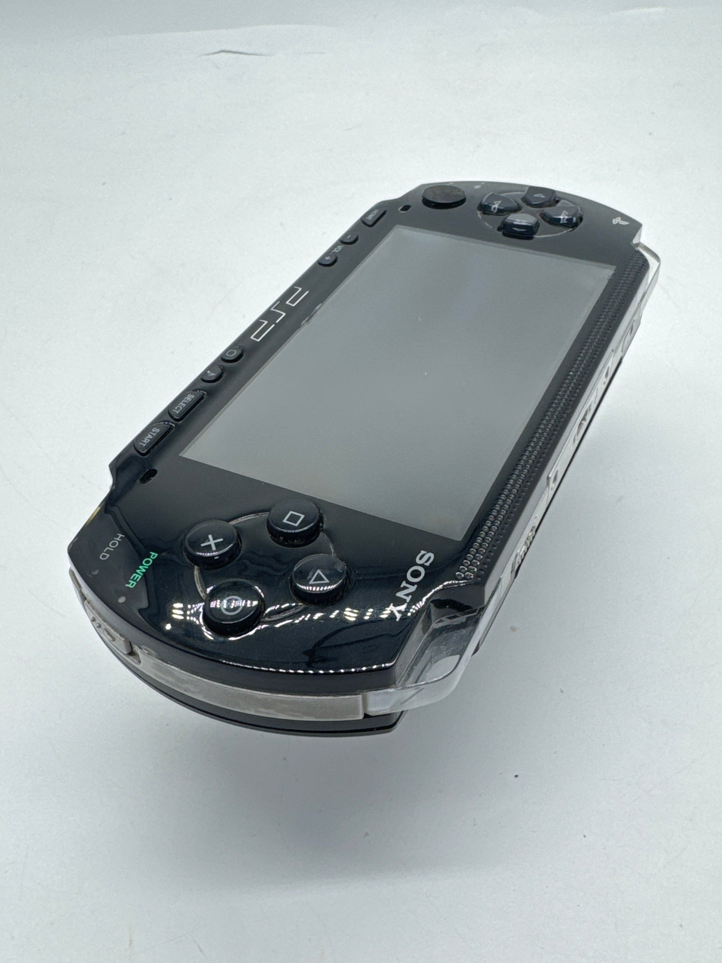 Sony PSP-1000 Piano Black Console #299 w/1800mAh Battery No Charger BAD UMD AS IS