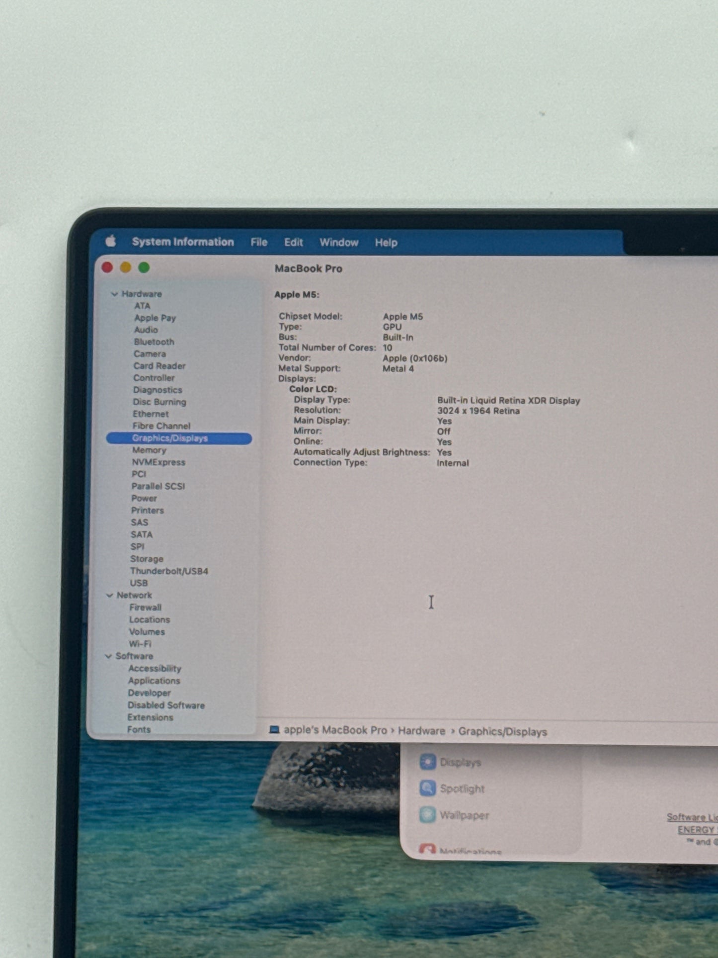 2025 Apple MacBook Pro 14.2" A3434 M5 10C-CPU 10C-GPU 16GB RAM 512GB SSD 30 Cycle