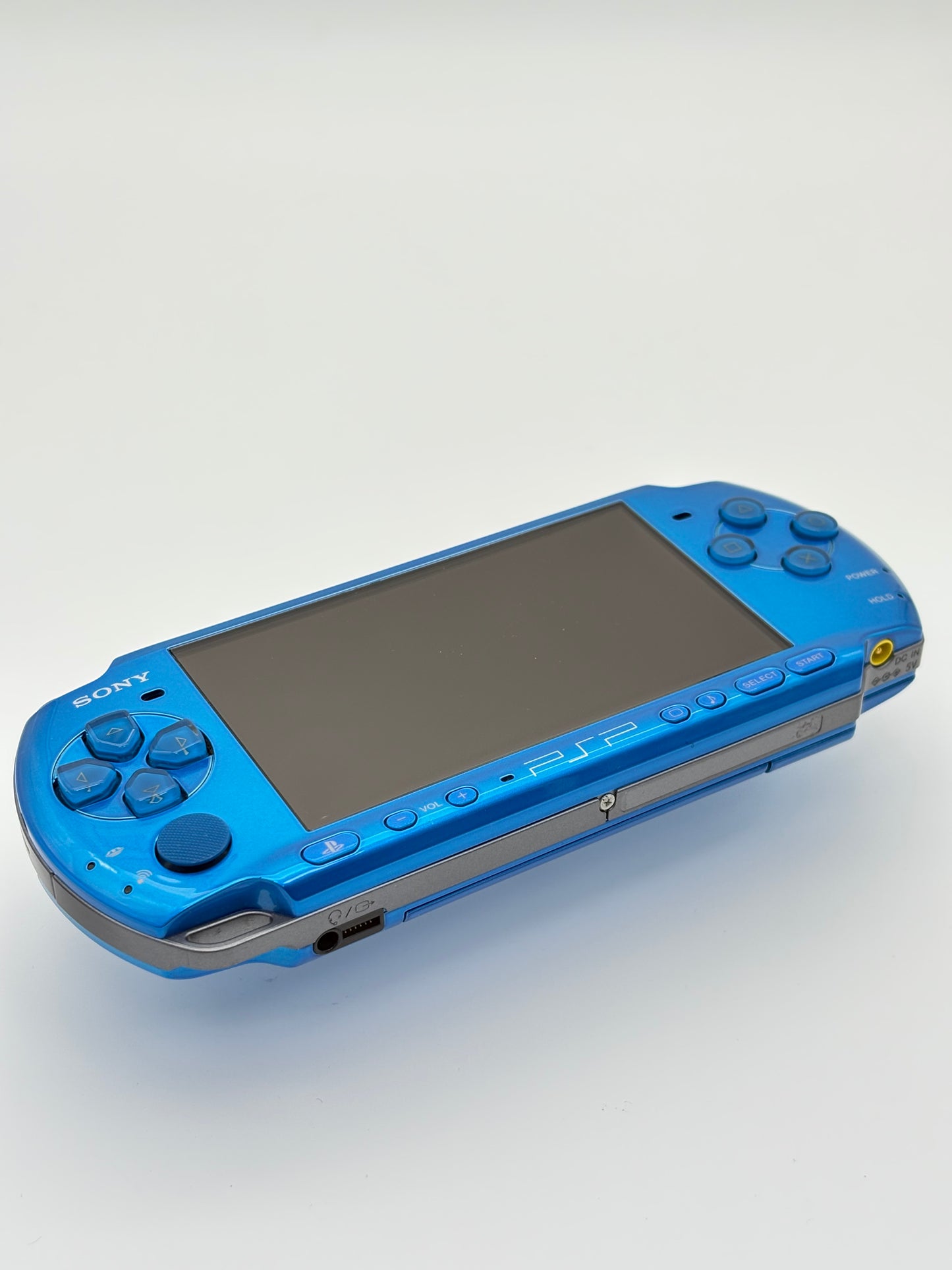 Sony PSP-3000 Vibrant Blue Console #207 w/1200 mAh Battery