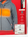 Milwaukee M12 Heated Hoodie Work Jacket Battery Charger Kit 306G-212X 2XL - image 2