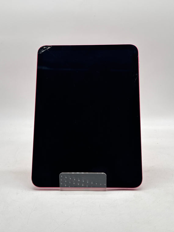 Apple iPad 10th Gen 10.9" A2696 64GB Wi-Fi Only Pink - Cracked Read!