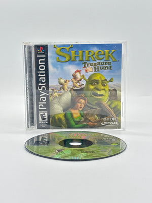 Shrek: Treasure Hunt (Sony PlayStation 1, 2002) – Complete in Box (CIB)
