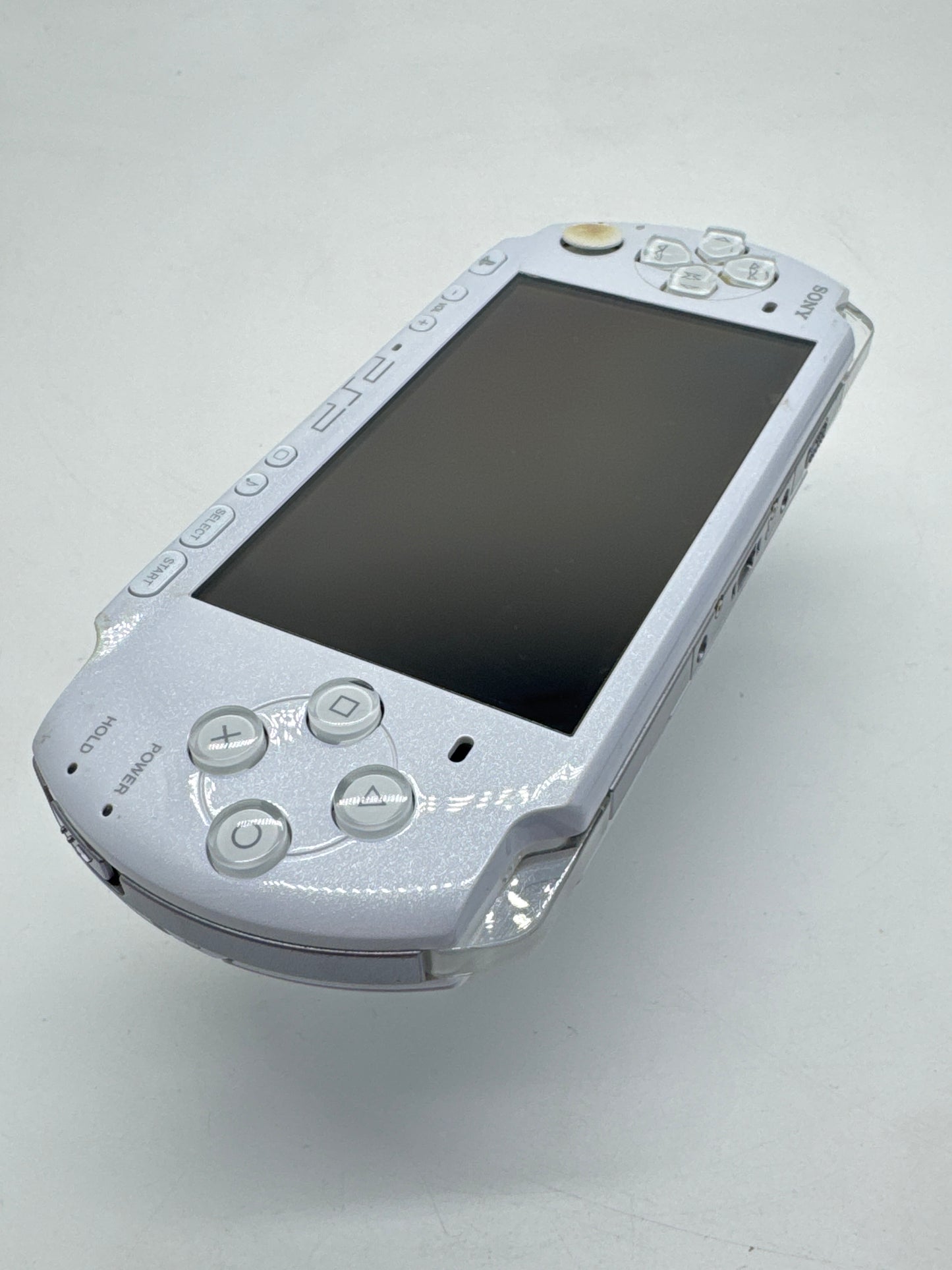 Sony PSP-3000 White Console #284 BAD DISPLAY & BAD DISC DRIVE AS IS