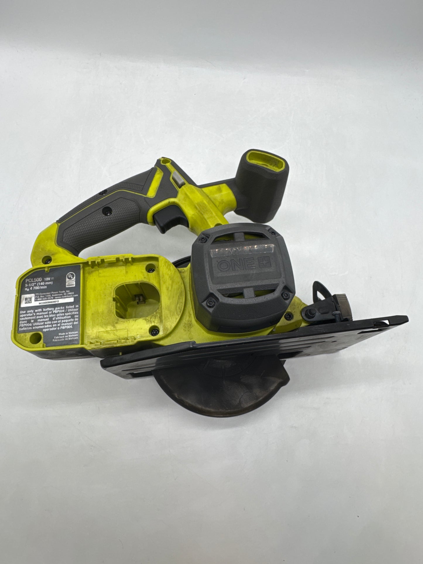 Ryobi PCL500 18V 5-1/2" Battery Powered Circular Saw Tool Only - Untested