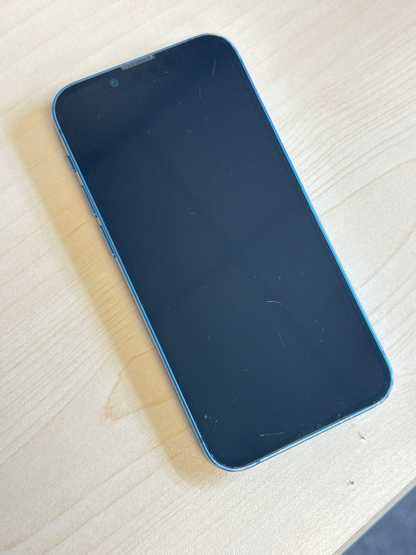 Unlocked Apple iPhone 13 Mini A2481 128GB Blue  - Read!