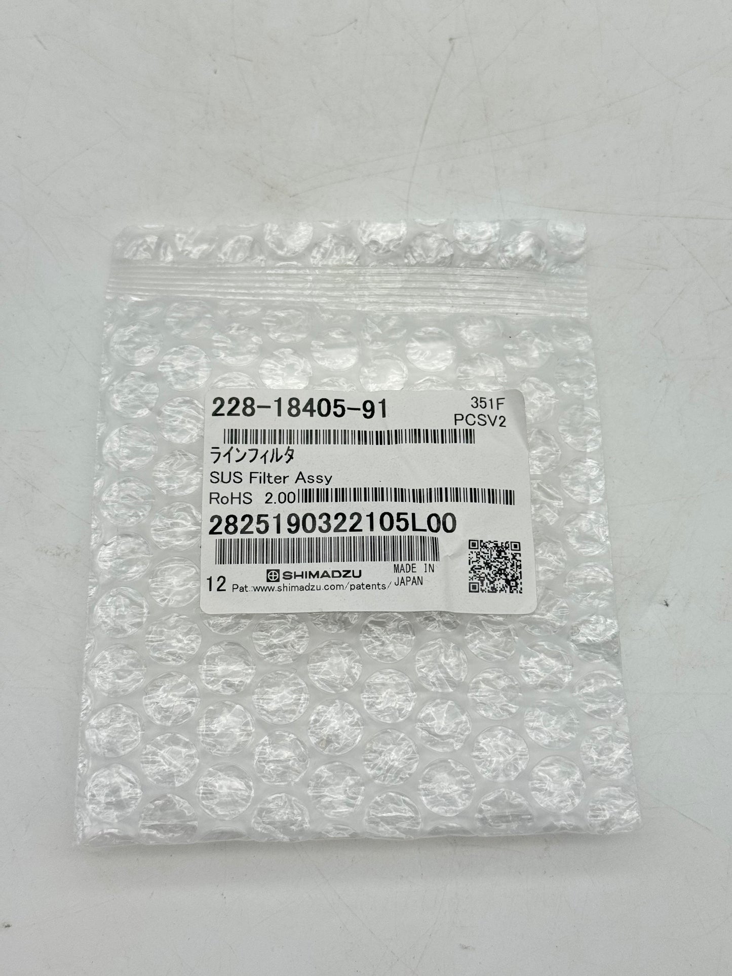 1PC Shimadzu 228-18405-91 LINE FILTER ASSY