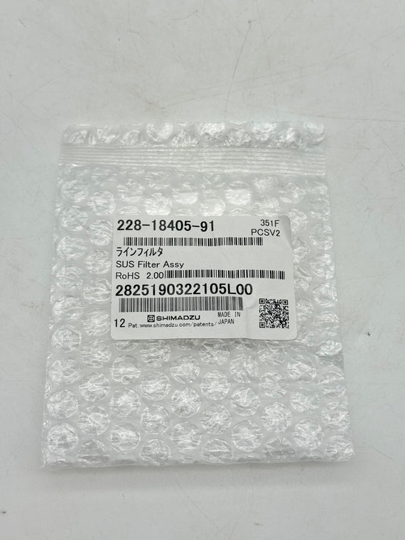 1PC Shimadzu 228-18405-91 LINE FILTER ASSY