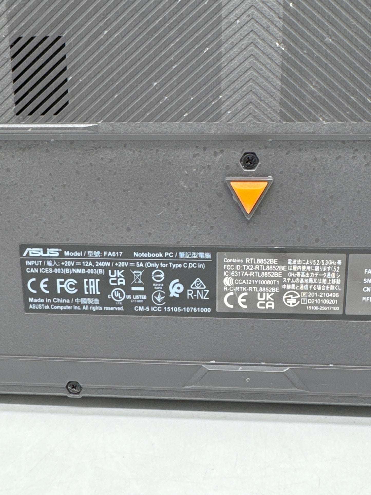 Asus TUF Gaming A16 16" 165Hz Ryzen 7735HS 16GB RAM 512GB SSD RX 7600S - Read!