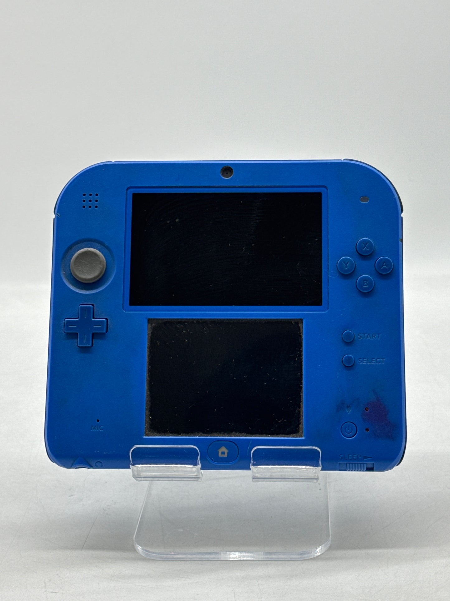 Nintendo 2DS FTR-001 Handheld Game Console Blue - Not Working